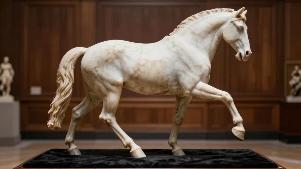 Stubbs: Portrait of a Horse at the National Gallery