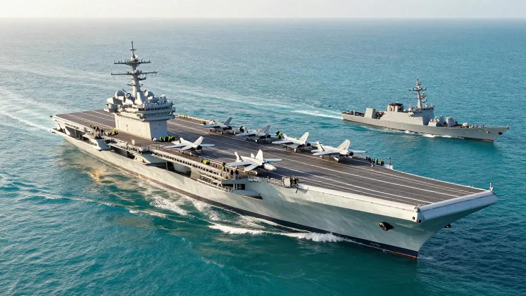 USS Ford's Extension to the Middle East