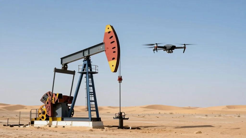 Desert Oil Site: Annoying yet Crucial Against Drone Threats
