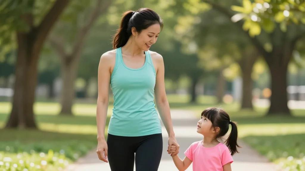 Being a Healthy Role Model for My Daughter