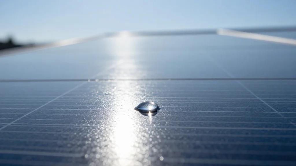 Transparent Superhydrophobic Self-Cleaning Coating Increases Solar Cell Efficiency by 4.75%