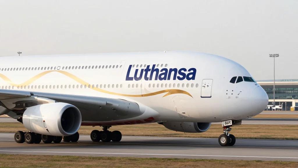 Lufthansa Unveils Airbus A380 in Striking 100th Anniversary Livery