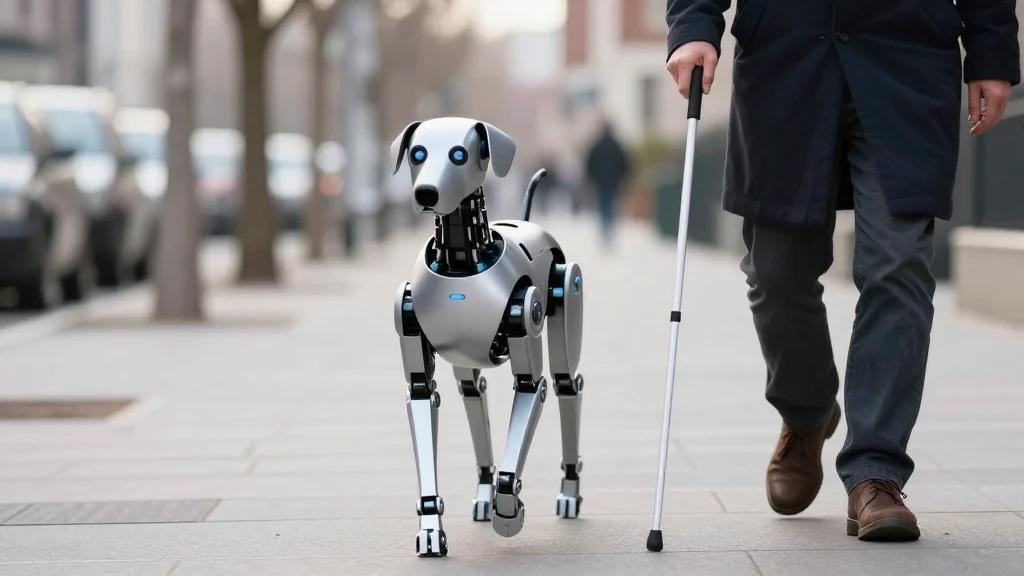 Researchers Build a Talking Robot Guide Dog to Help Visually Impaired People Navigate