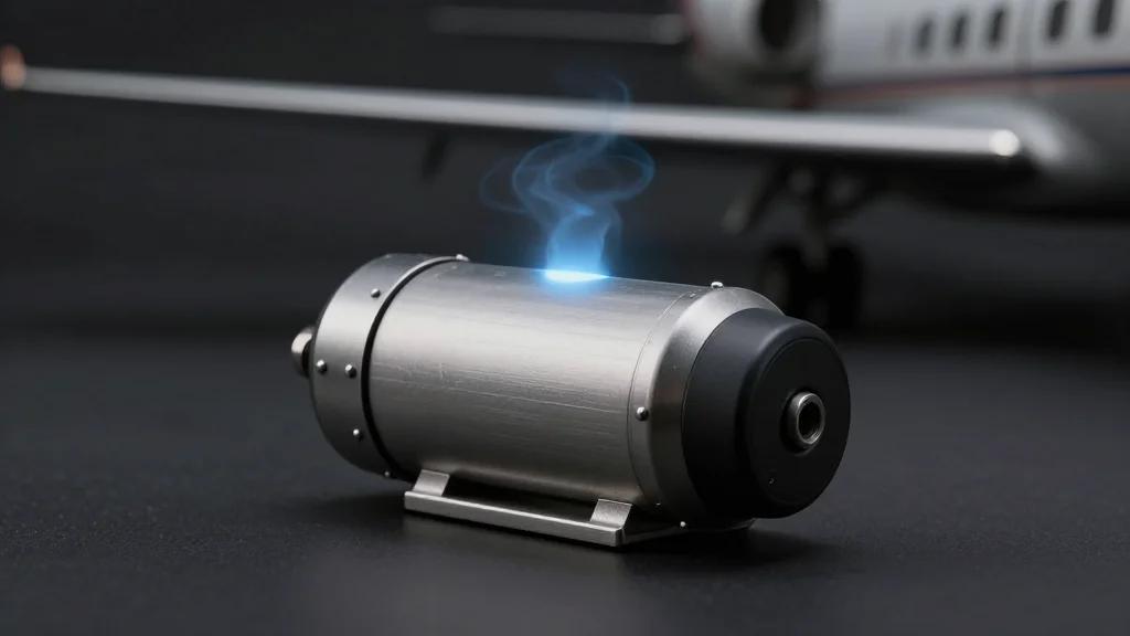 Lightweight 8 kW/Kg Motor Powers Hydrogen Hybrid Aircraft