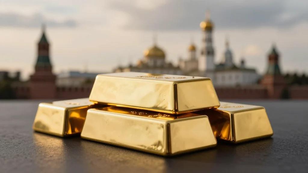 Russia Sells Gold Bars for First Time in 25 Years to Fund Budget Deficit Amid High Military Spending: Report