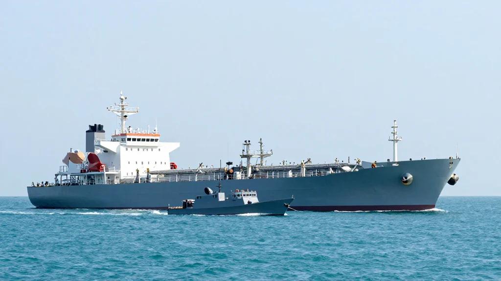 Two VLCCs Face US Naval Blockade After Iranian Load