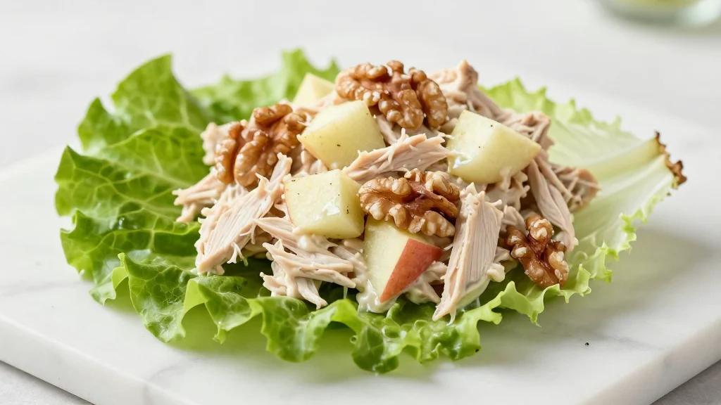 Orchard Chicken Salad Lettuce Wraps