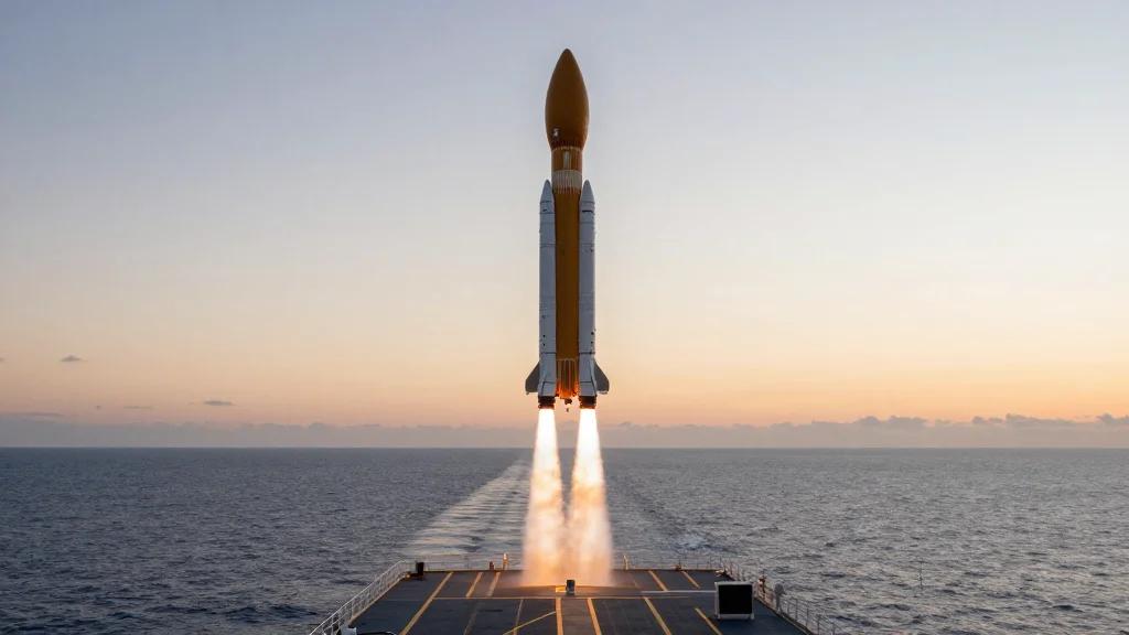 New Glenn Misses Orbit, Yet First Stage Lands Perfectly