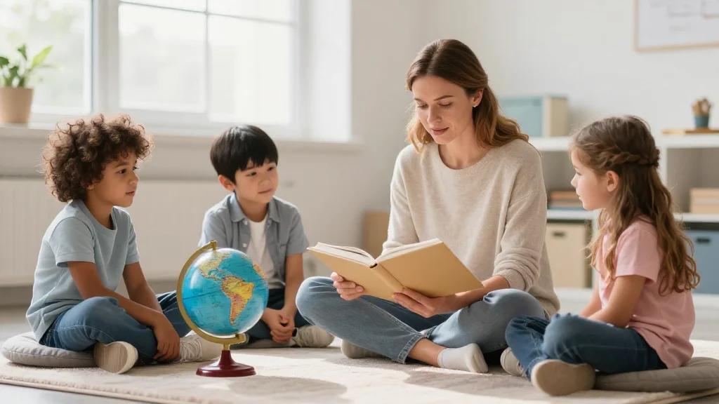 Need Kid-Friendly Linear Story for Grade 2 Talk