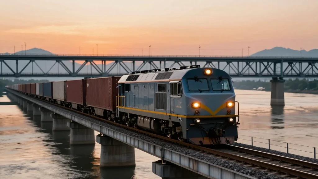 From River‑Rail Junction to Global Logistics Hub