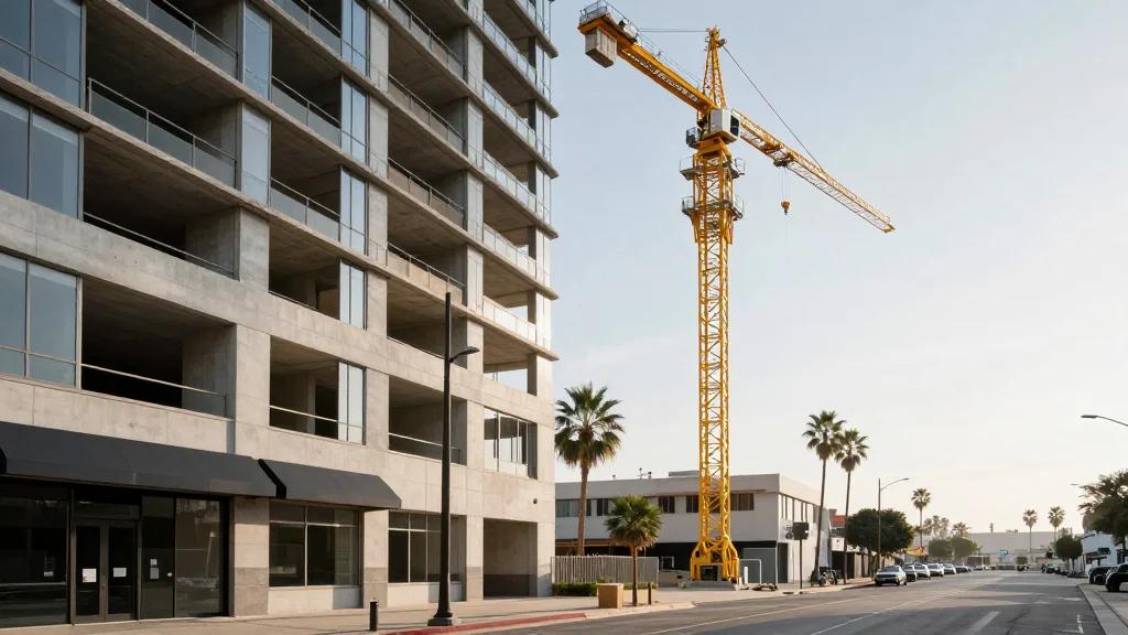 Construction Goes Vertical for Mixed-Use Project at 6052 W. Olympic Blvd.