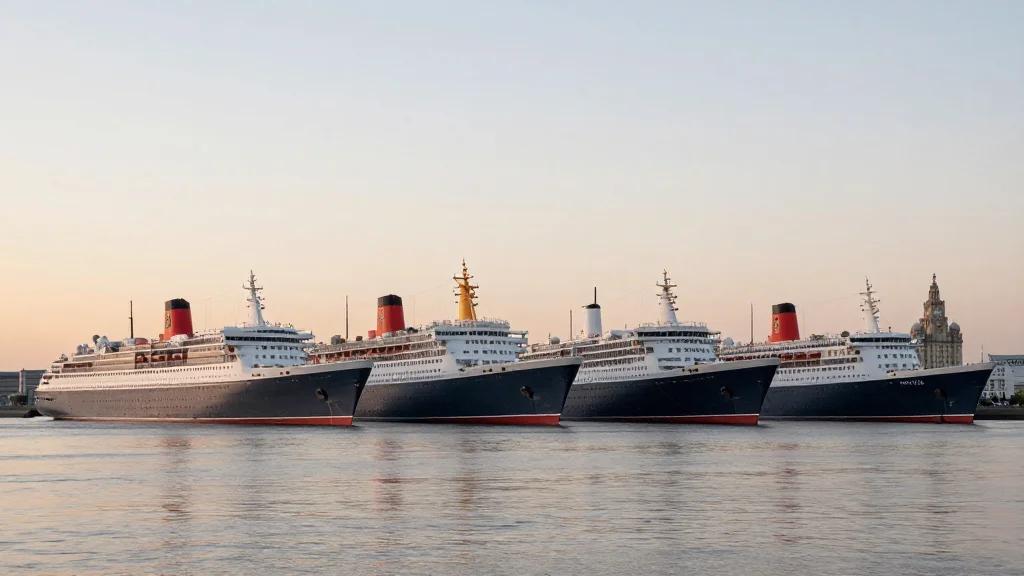 Cunard Reveals Historic Four Queens Celebration in Liverpool