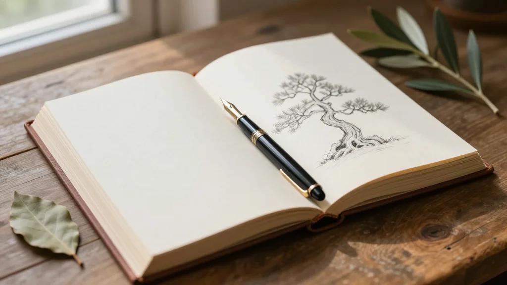 Vintage Italian Meditation Celebrates Tree Diversity and Resilience