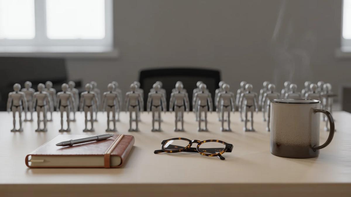 Three Humans, Twenty AI Agents: Same Revenue, Less Drama