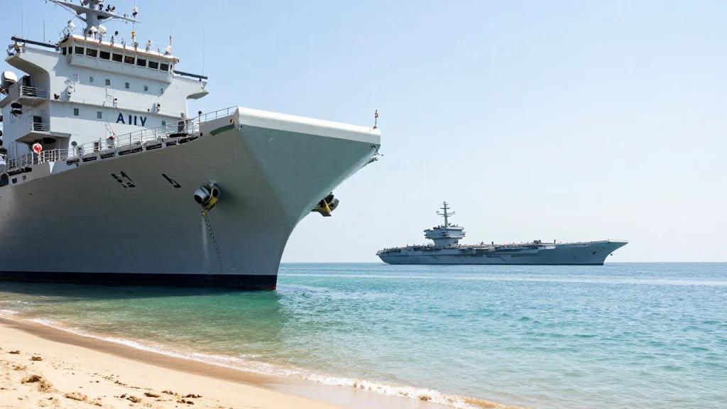 Navy Oiler Grounded After Captain Takes Risky Shortcut