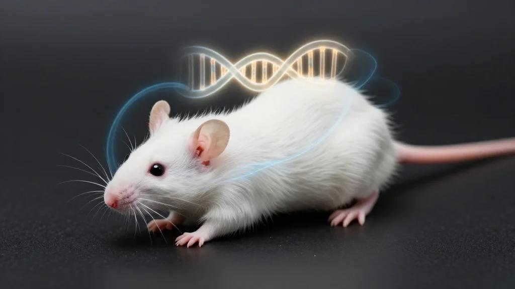 Electromagnetic Gene Switch Extends Lifespan in Progeroid Mice