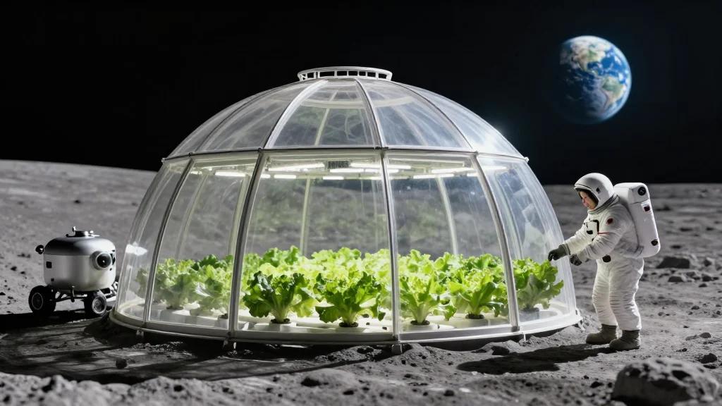 The Role of SpaceAg in the Emerging Lunar Economy