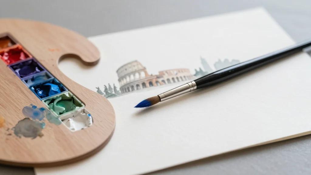 Eye Candy for Today: Edward Seago Scene of Rome