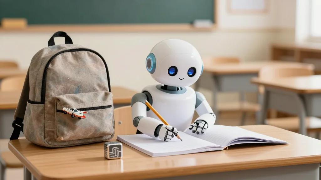 Future Promises Shifted: Kids Learn From Robots