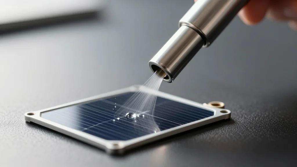 Electrospray Cooling Can Boost PV Panel Performance with Minimal Water Use