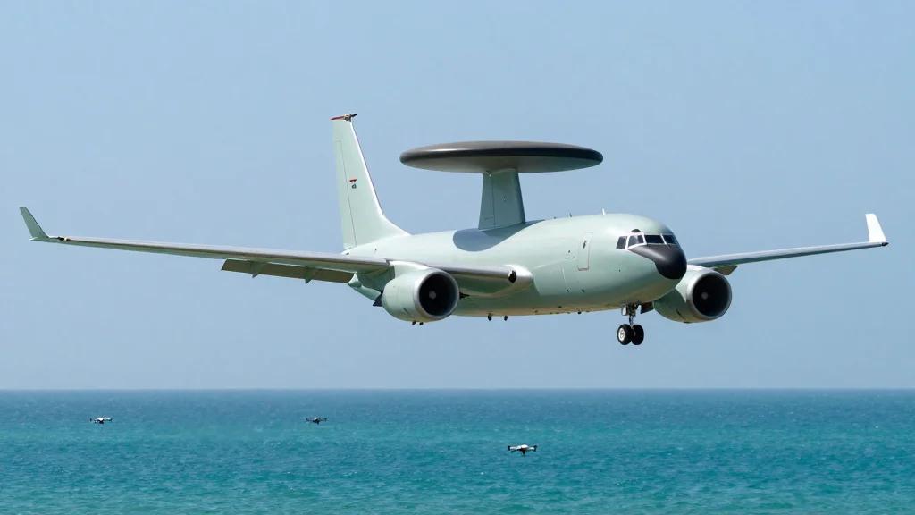 E‑7A Wedgetail Excels at Spotting Iranian Drones