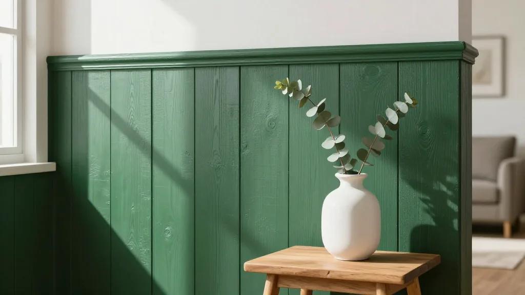 Chip & Joanna Gaines Boost Wood Paneling Sales with Dark Green Farmhouse Reveal