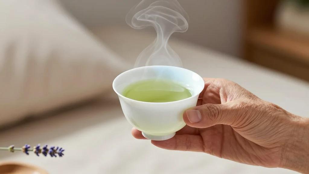 Low‑caffeine Green Tea Boosts Seniors' Sleep by Reducing Stress