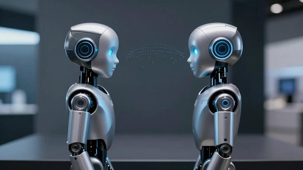 Realbotix Demonstrates First Public Embedded AI Conversation Between Two Humanoid Robots