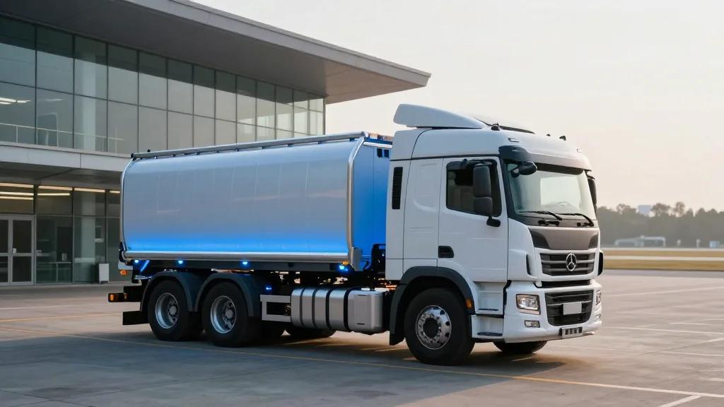 Kaunas Airport Pioneers Use of Hydrogen Powered Truck