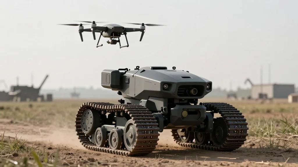 Ukrainian Ground Robots Seize Russian Position, Marking New Era of Autonomous Warfare