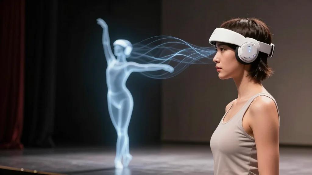 Dancer with a Motor Neuron(e) Disease (MND) Guides Her Digital Avatar Through a Stage Performance