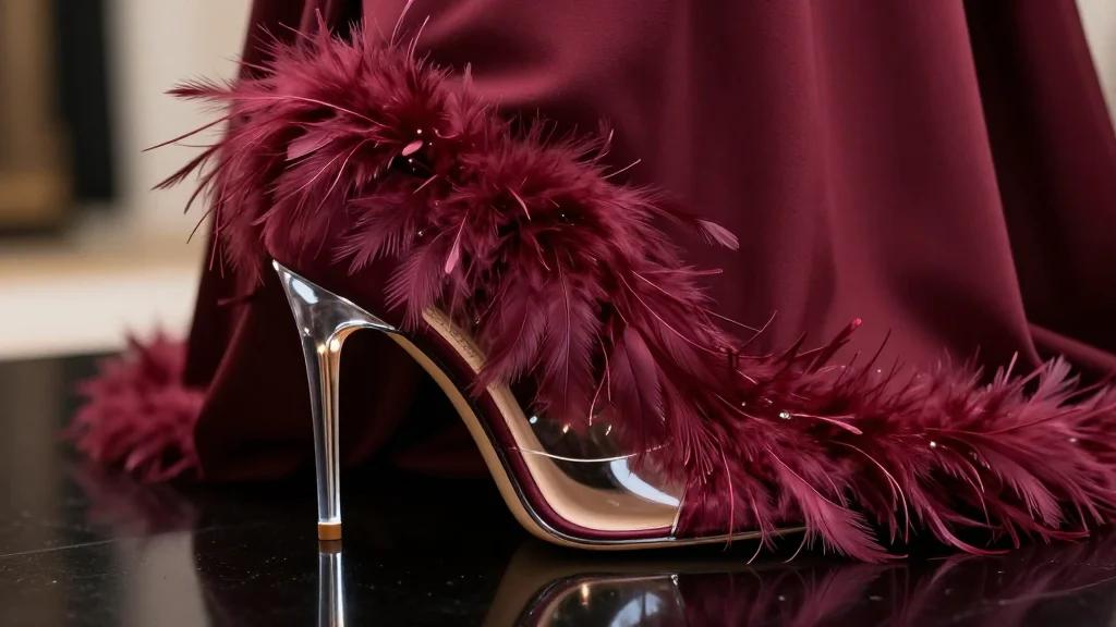 Ciara Puts a Subtle Spin on the Clear Shoe Trend in Silver Pointed Sandals in Miami