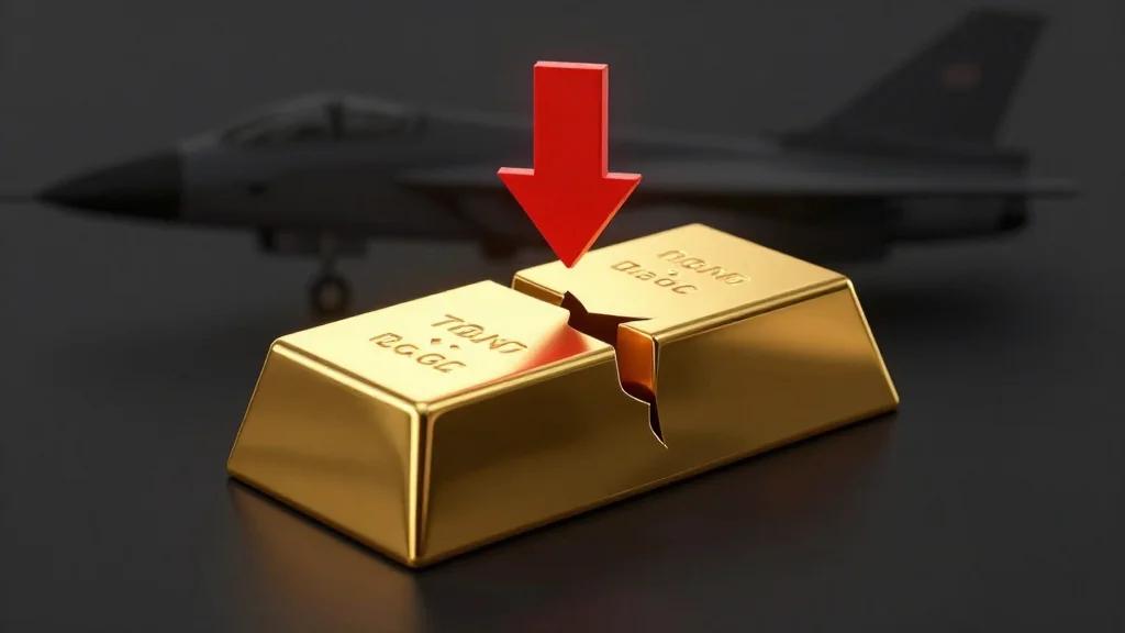 Gold Drops 16% Despite War‑driven Inflation Fears