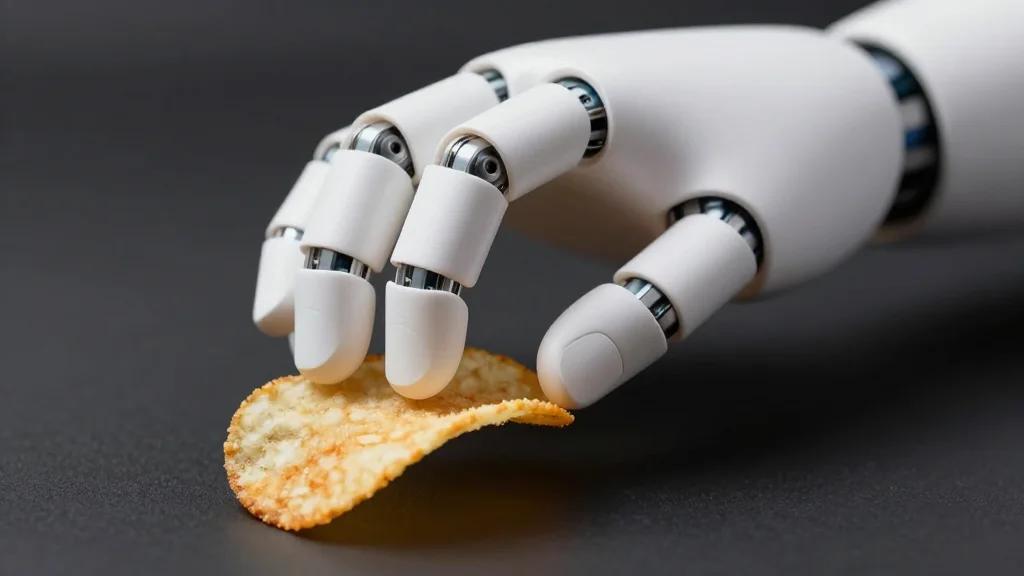 Robot Hands so Sensitive They Can Grab a Potato Chip
