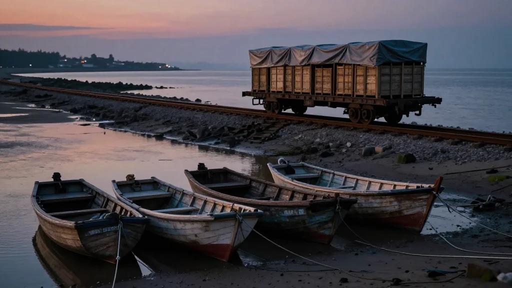 Mines Stay Deployable via Boats and Trains Despite Port Loss