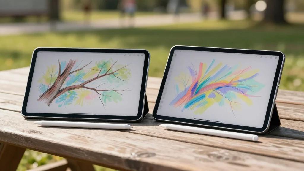 Kindle Scribe Outshines iPad Air in Bright Sunlight