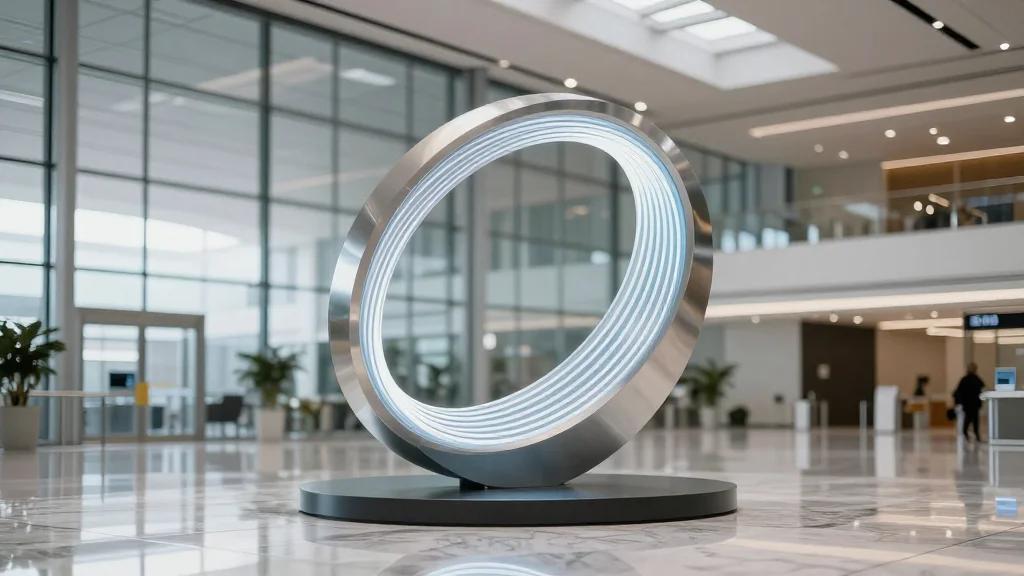 Huge New Kinetic Sculpture Unveiled at iGA Istanbul Airport