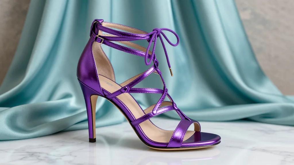 Cardi B Celebrates Her ‘Little Miss Drama’ Tour With Barely-There Femme LA Metallic Sandals