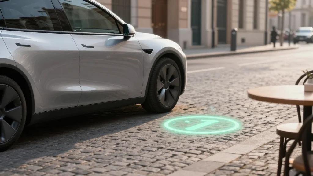 Tesla Autopark Finds Nearby Spots When Destination Lacks Lot