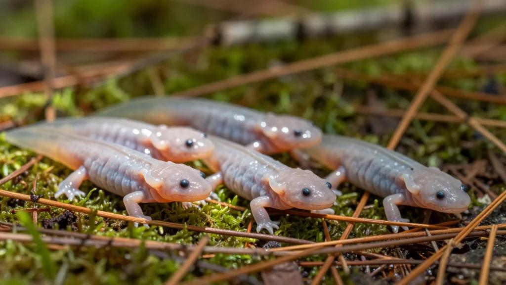 First Wild Photos Capture Newborn California Giant Salamanders