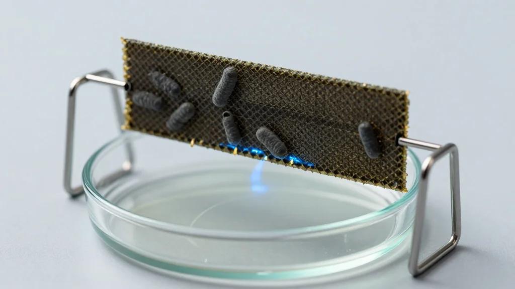 Graphene Filter Captures and Electrically Zaps Bacteria