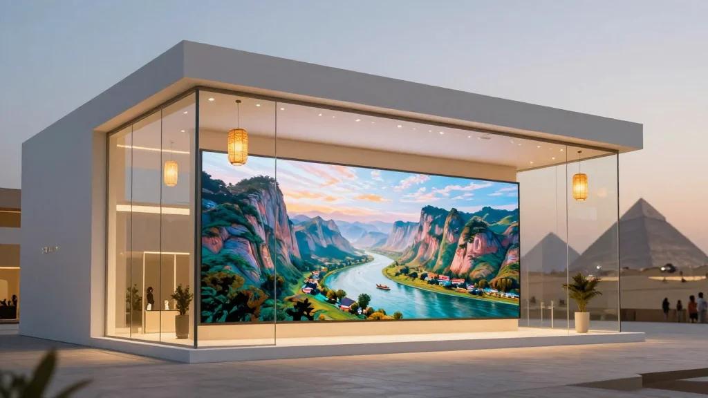 China's Shandong Radio and Television Opens 'Oriental Screening Room' In Egypt