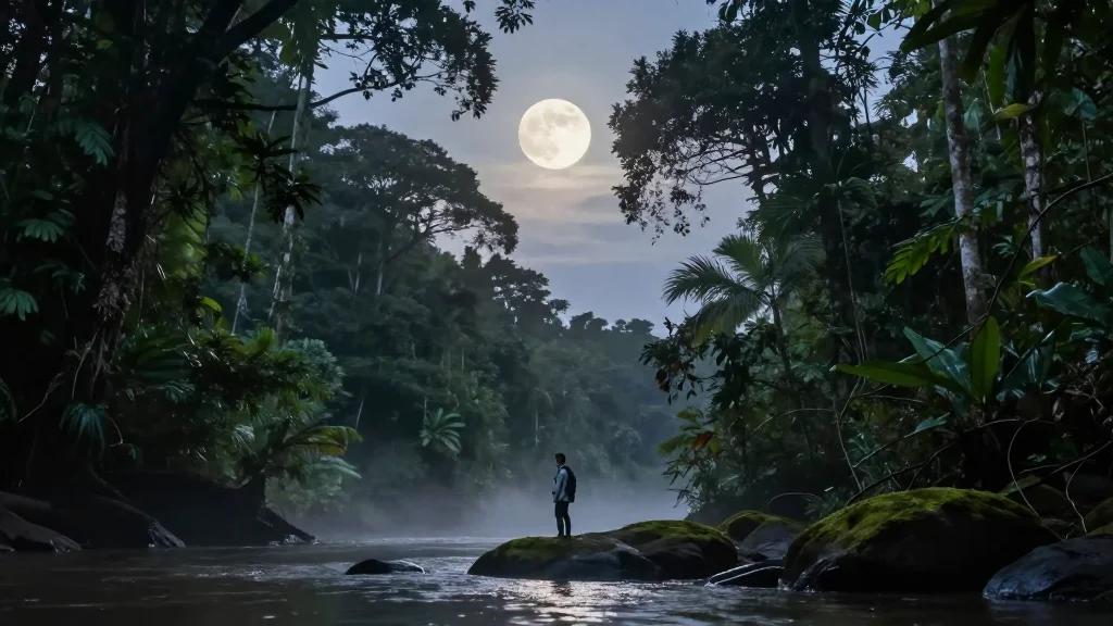 Finding Dawn Serenity in Amazon's Offline Wilderness