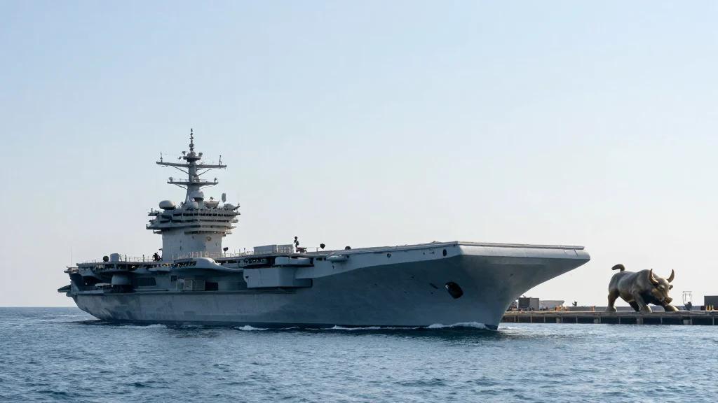 Investors Bet Trump Gains as War Risks Navy Clash