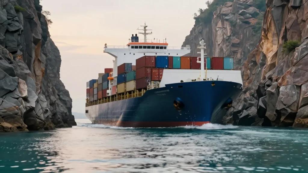 CMA‑CGM Ship Exits Strait Amid Lapsed Insurance, China Questioned