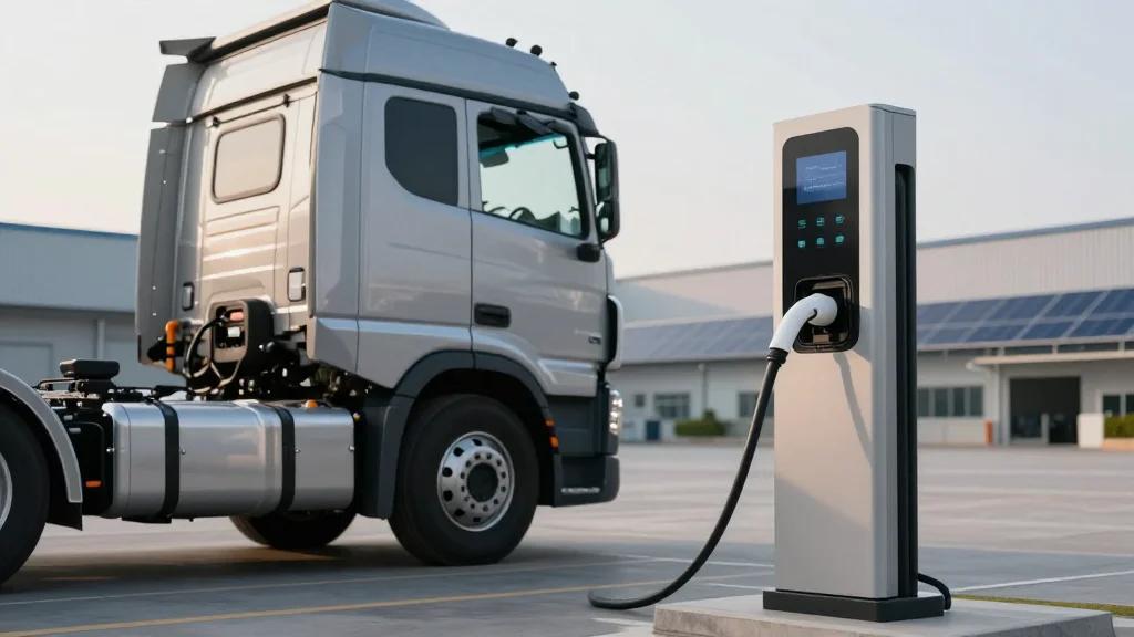 EV Realty Opens Major Truck Charging Hub in San Bernardino