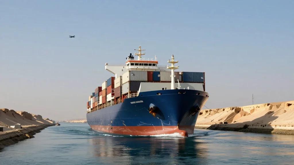 Suez Canal Transits Slip 7% Amid Middle East Tensions