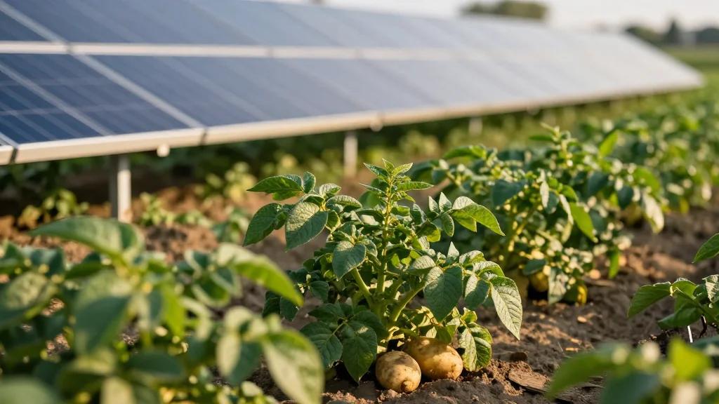 Multi-Year Field Study Finds that Agrivoltaics Can Support Healthy Potato Yields