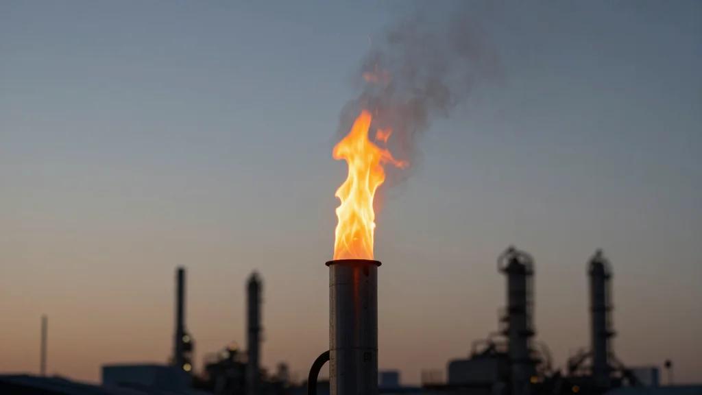 Middle East Conflict Spikes Gas Flaring, Boosting Emissions