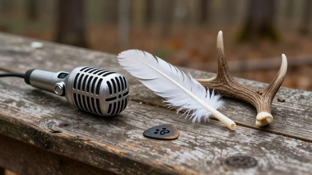 Lana Del Rey – White Feather Hawk Tail Deer Hunter